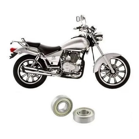 Rolamentos Roda Dianteira Dafra Kansas 150 (2 peças) - Não Disponível - Automotivo