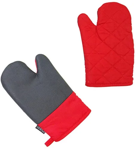 LUVA SILICONE ECOLUMI VERMELHO GEDEX - GEDEX