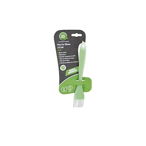 Pincel Silicone Eco Lumi Verde - GEDEX - Higiene E Beleza