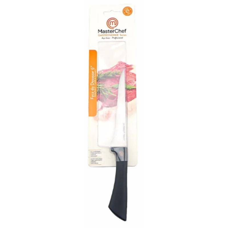 Faca Desossa 6” MasterChef Preto