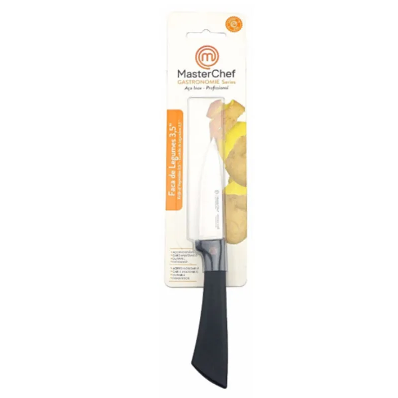 Faca de Legumes 3,5” MasterChef Preto