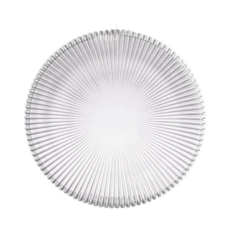 Prato Raso de Vidro Graffiato 25,5cm