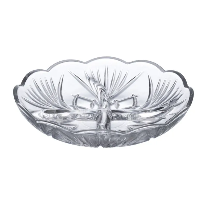 Petisqueira de Vidro Pomezia 18,5cm