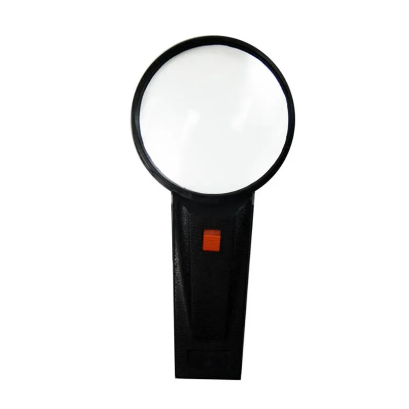 Lupa De Mão 2X 90Mm Com Luz Para Leitura, Concertos, Reparos