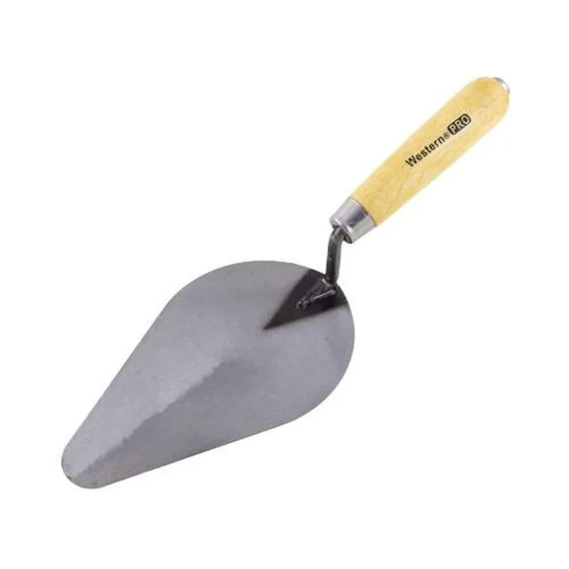 Colher De Pedreiro Oval 8 Polegadas Etilux 20 Cm Com Canto Redondo