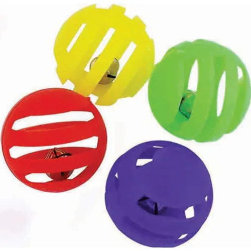 Kit Bolinhas C/guizo Gato C/4 - WESTERN PET