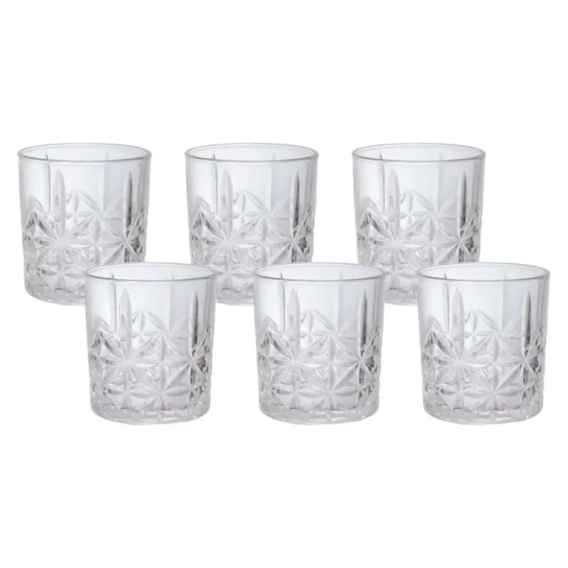 Jogo De Copos 6 Peças Hauscraft Clarice 350ml X071 (MP)