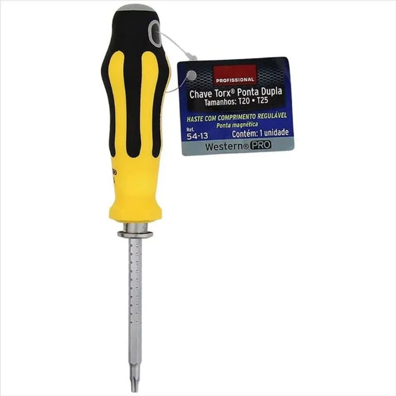 Chave Torx Ponta Dupla Western