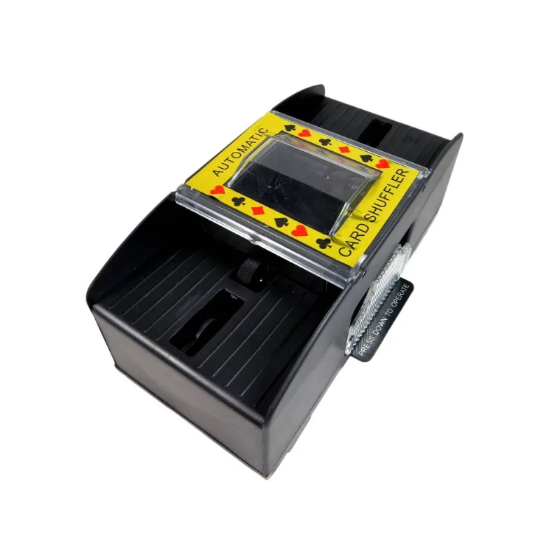 Misturador Embaralhador De Cartas Baralho Automático Á Pilha