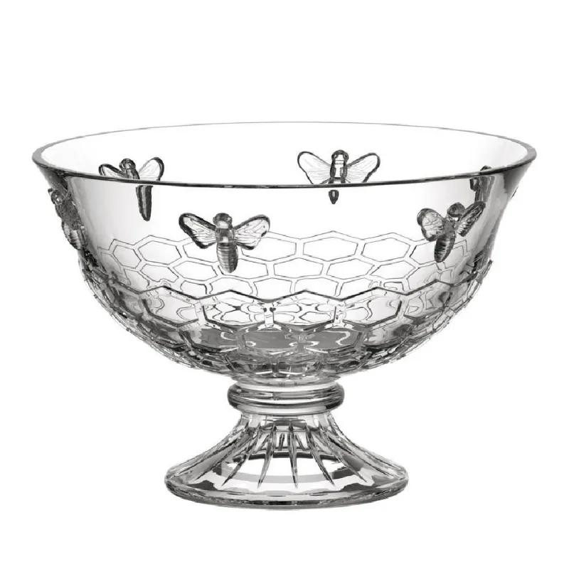 Centro De Mesa Com Pé Bee 22Cm - Hauskraft