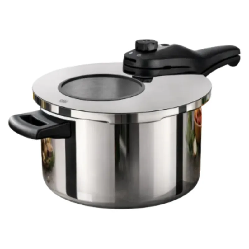 Panela De Pressão MTA 4,5L Nº22 Com Visor De Vidro Inox (MP)