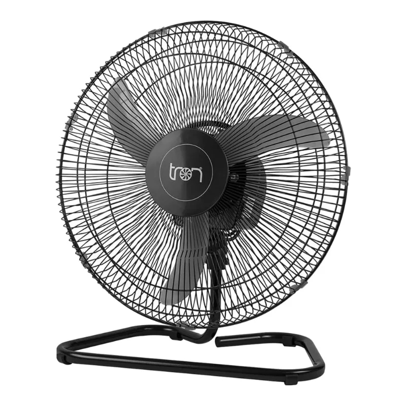 Ventilador De Mesa Oscilante Tron 3 Pás C1 50cm 140W Preto 220V