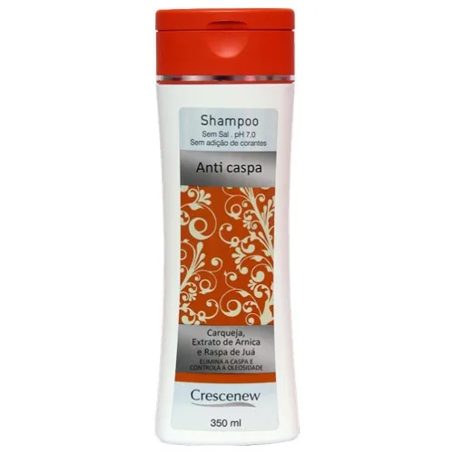 Shampoo Anti Caspa Crescenew 300ml - CRESCENEW - Higiene E Beleza