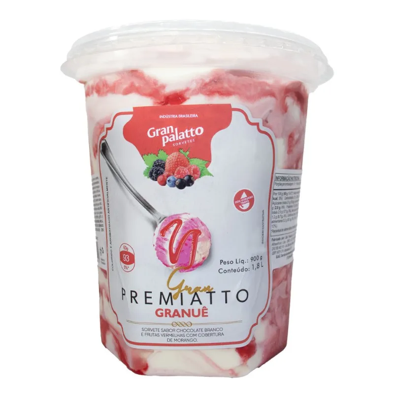 Sorvete Granpalatto 1,8L Franuê