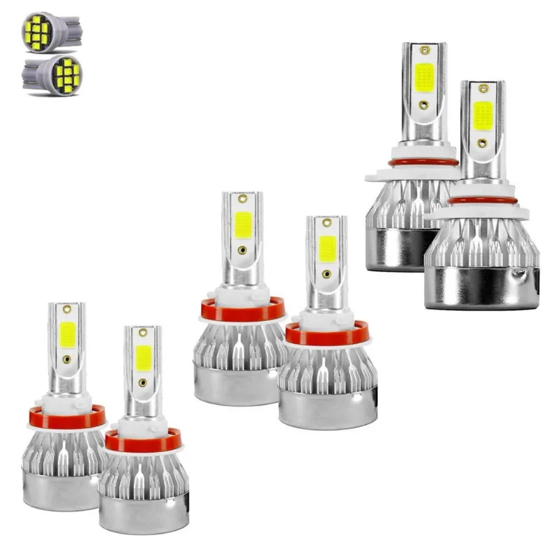 Kit Ultra Led Pajero Dakar 2012/13 20000 Lm Alto Baixo Milha