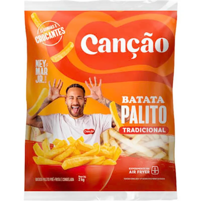 Batata Pré-Frita Canção Congelada 2kg