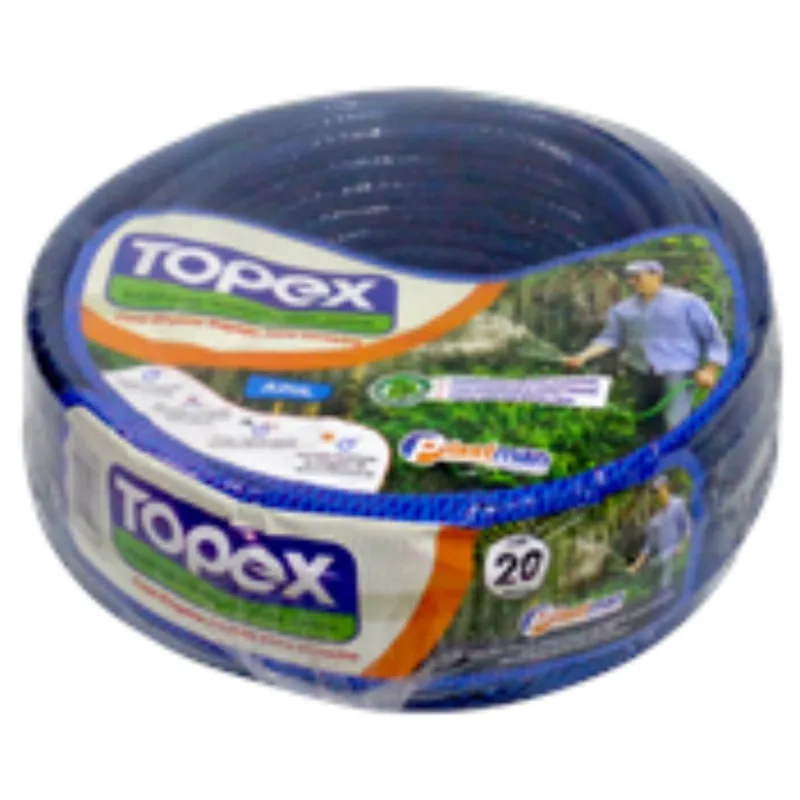 Mangueira Plastman Para Jardim Topex Azul 20mt