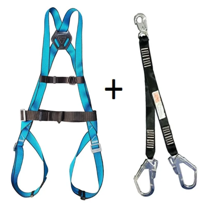 Kit Cinto Paraquedista + Talabarte Em Y - Plastcor