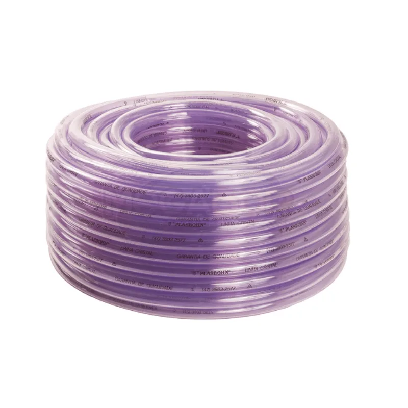 mangueira 1.1/2x3mm plasbohn cristal - 165