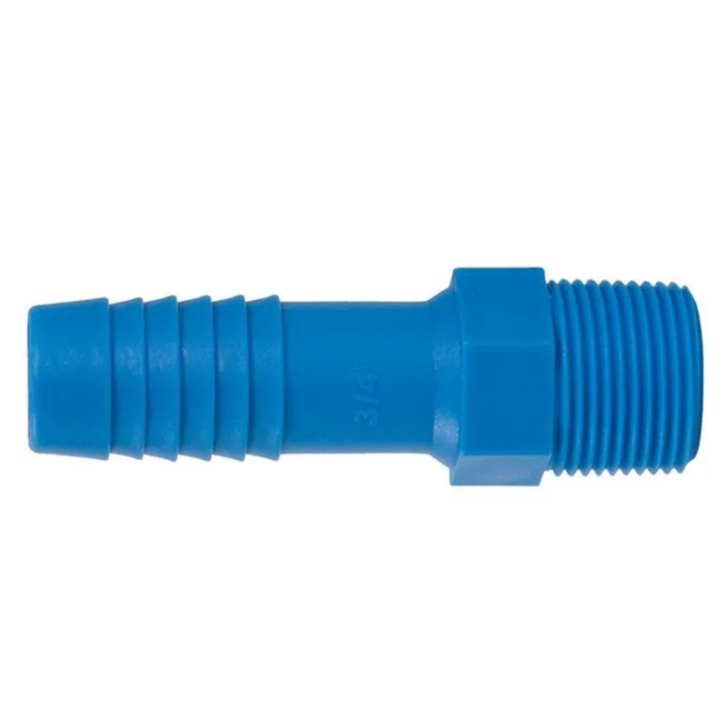 Adaptador para Mangueira Interno Rosca Polietileno PEAD 1 2 Polegadas Azul