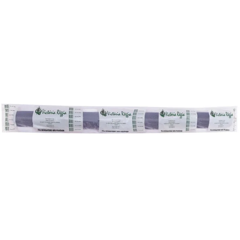 Tela Mosquiteiro Para Proteção Contra Mosquitos Victoria Reggia Poliester Cinza 5x1,50m