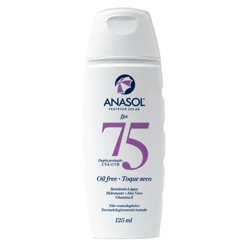 Protetor Solar Anasol Fps75 - ANASOL - Higiene E Beleza