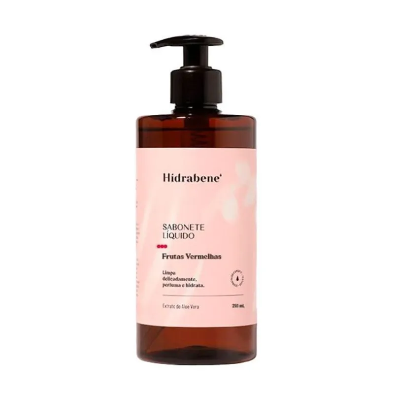 Hidrabene Sabonete Líquido de Frutas Vermelhas 250ml