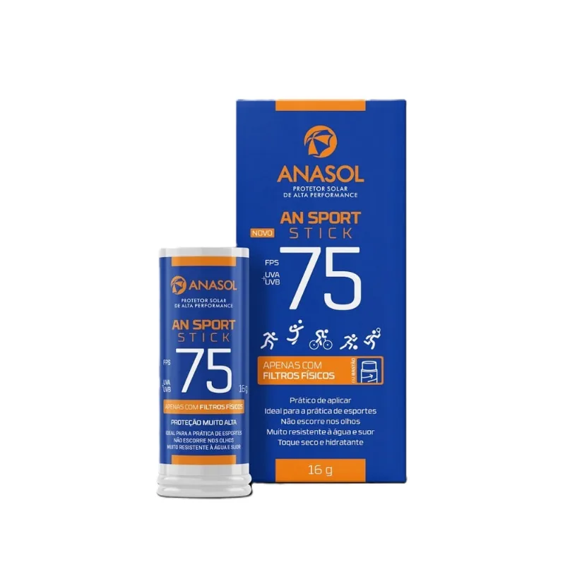 Protetor Solar An Sport Stick FPS75 Anasol 16g