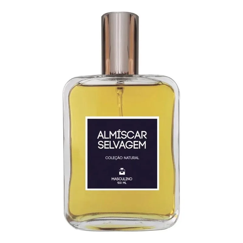Perfume Almíscar Selvagem 100Ml Masculino + Mni Perfume 10Ml
