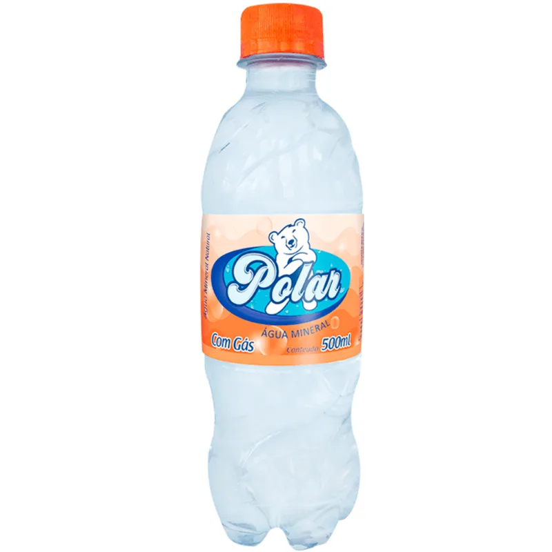 Água Mineral Polar Com Gás 500ml