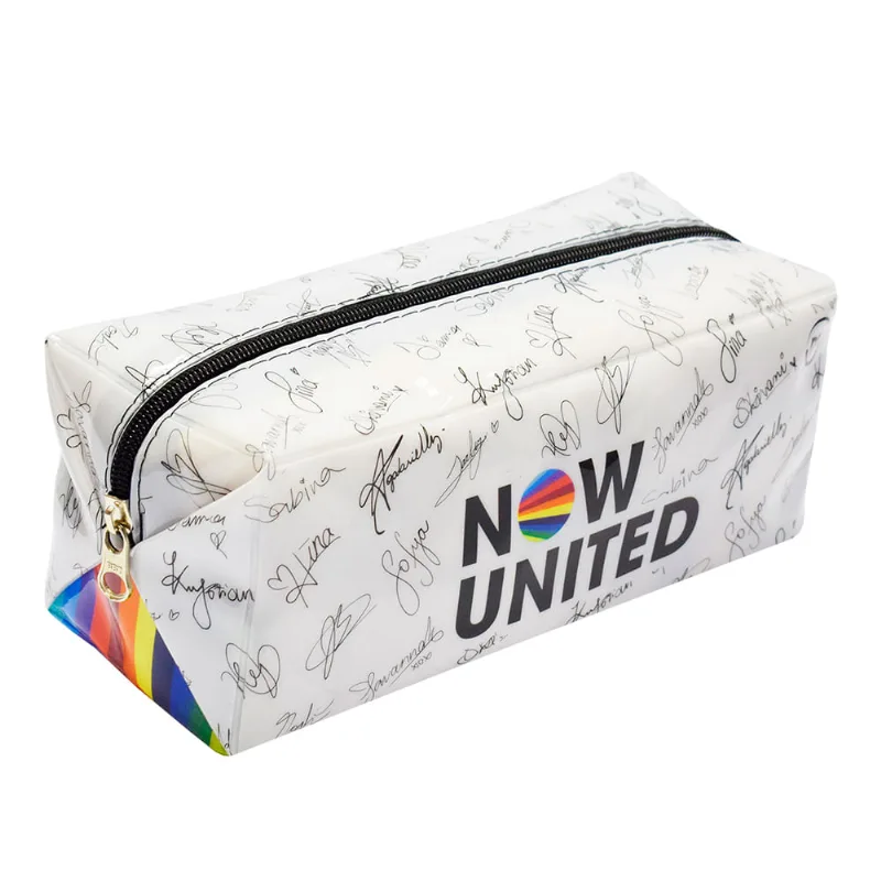 Estojo Escolar - Now United - Branco - DAC
