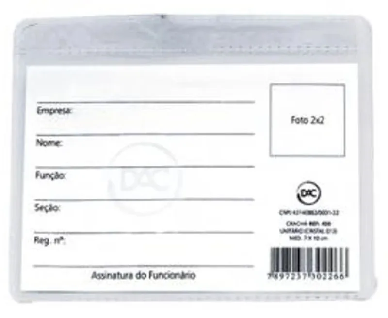 Crachá Prendedor Com 10 Unidades - LC - Papelaria