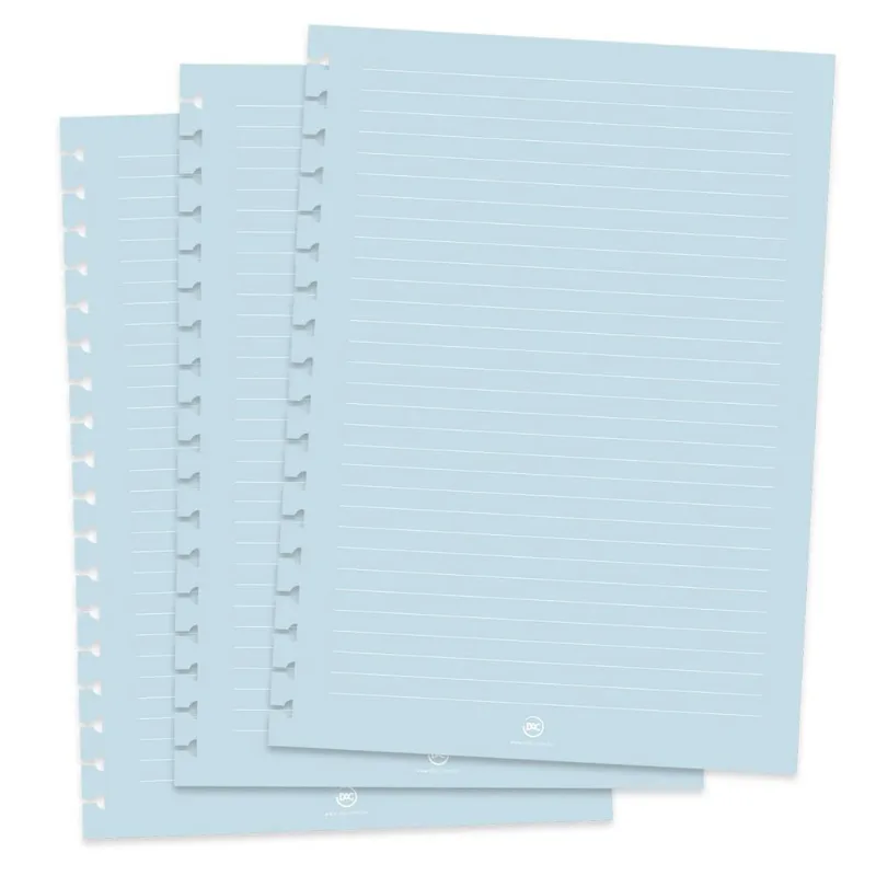 Refil Caderno Universitário Smart Azul 90g 48 Folhas