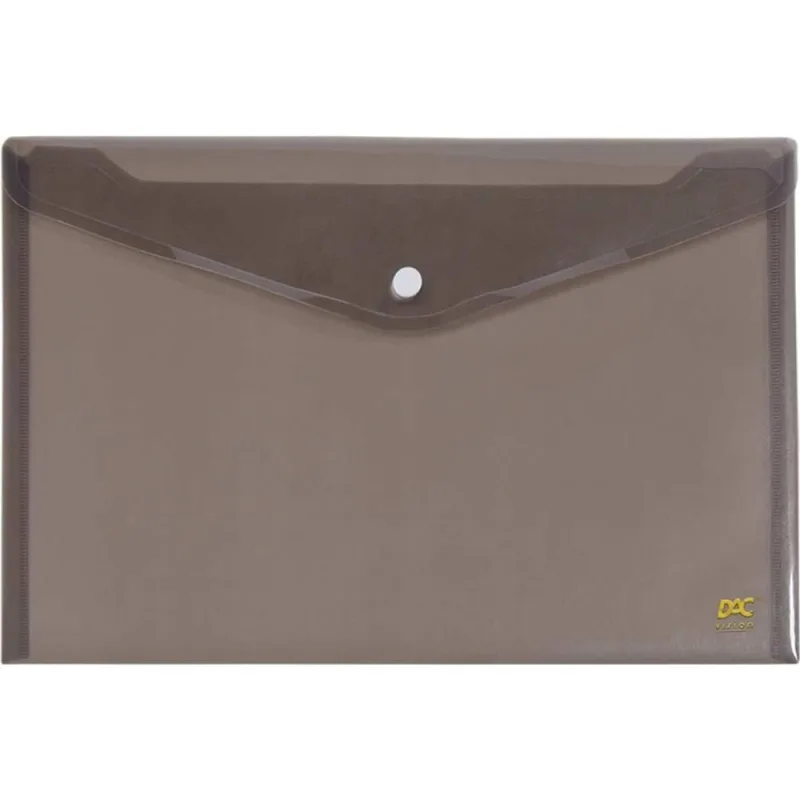 Pasta Malote A4 Fume C/BOTAO - Dac - Papelaria
