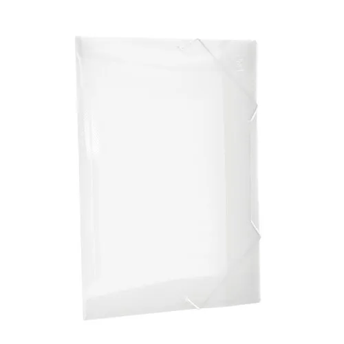 Pasta Pp Elastico Oficio Cristal - CRISTAL