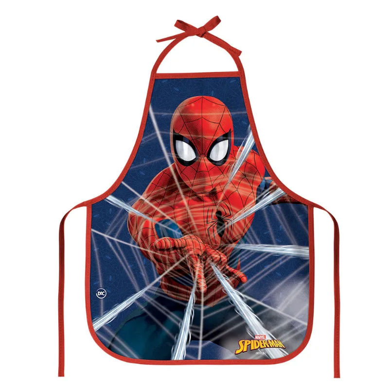Avental Infantil - 39x49 Cm - Disney - Marvel - Spider-Man - DAC