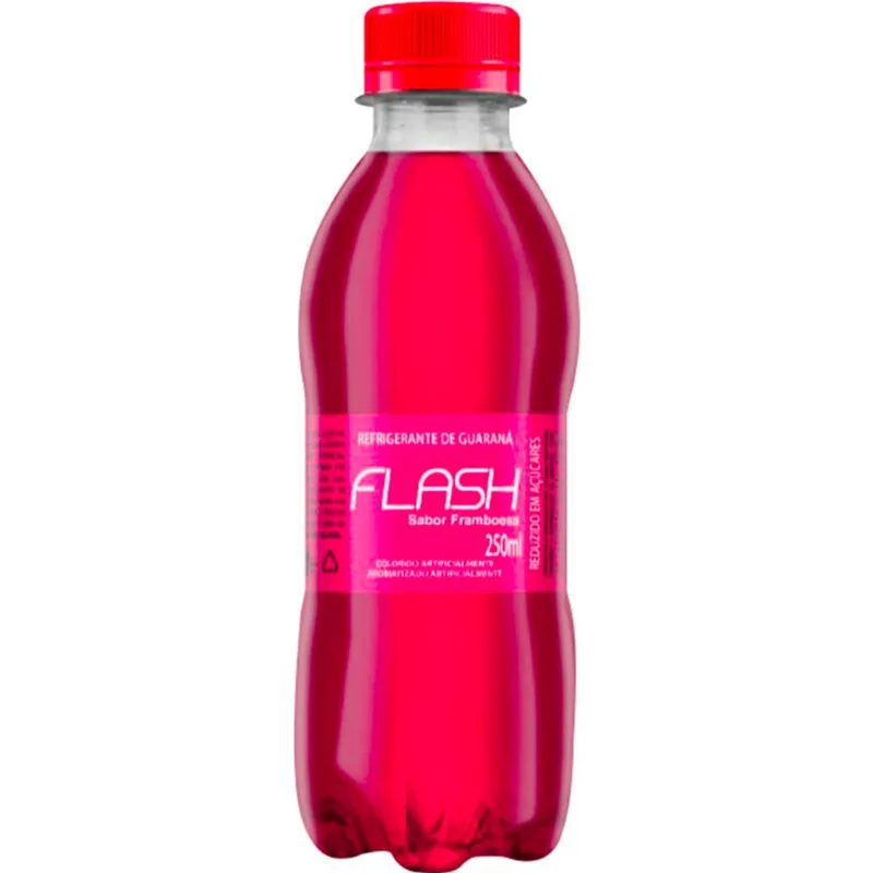 Refrigerante D'Fonte Flash Framboesa 250ml
