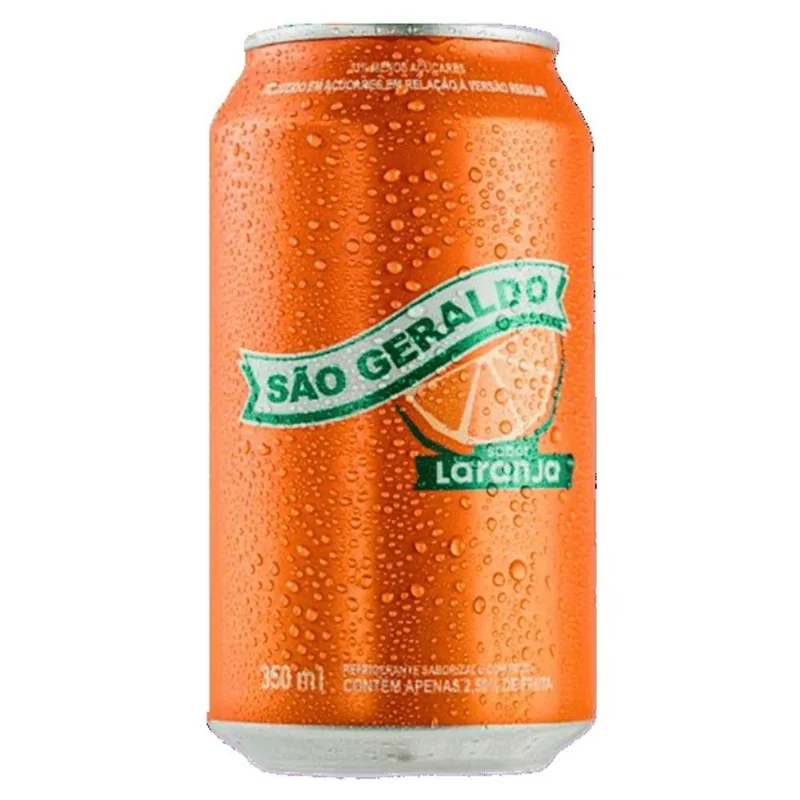 Refrigerante São Geraldo Laranja Lata 350ml