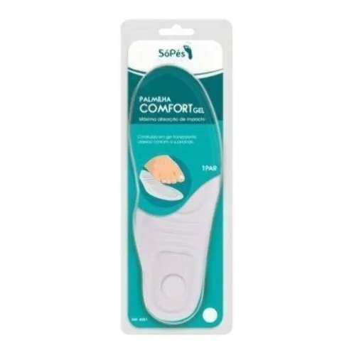 Palmilha Comfort Gel 39/40 Só Pés - ORTHOHOUSE - Higiene E Beleza