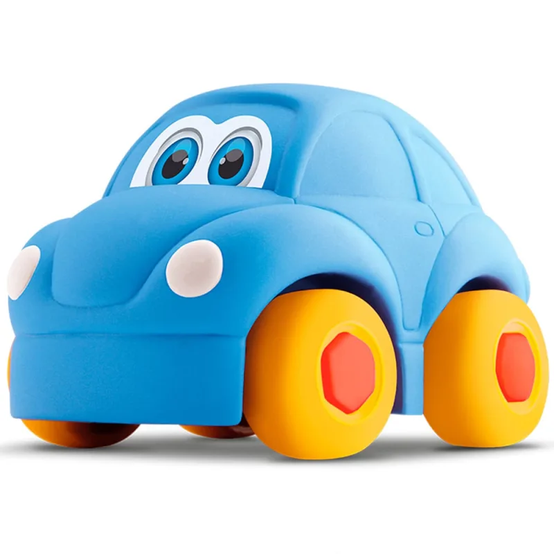 Carrinho Baby Start Soft Em Vinil Macio Para Bebês Colorido - Silmar Brinquedos - Não Disponível