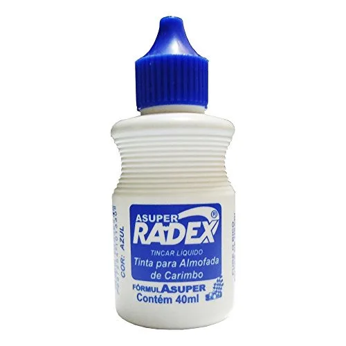 Tinta Radex Car Azul 40m - RADEX - Higiene E Beleza