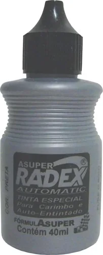 Tinta Radex Carimbo Preto - RADEX