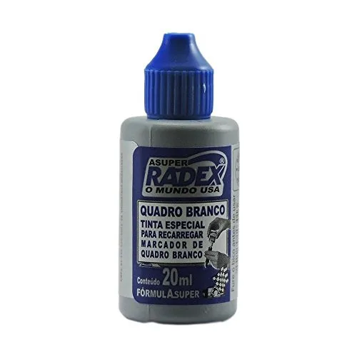 Tinta P/pincel Q.branco 20ml Azul Radex - RADEX