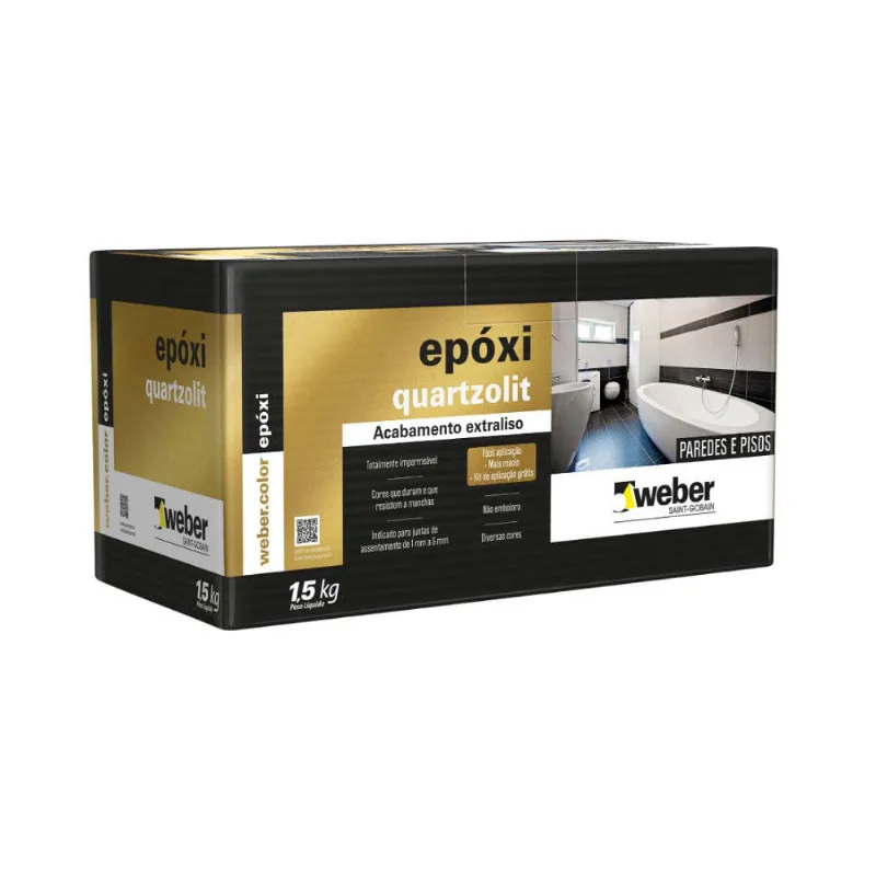 Rejunte Color 1,5Kg palha Quartzolit