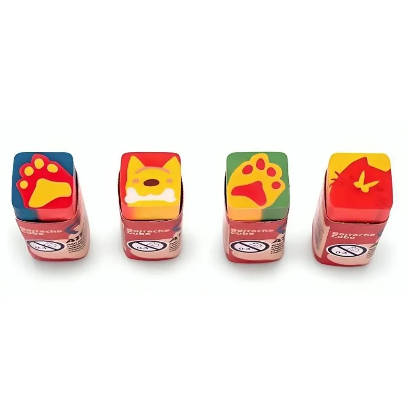 Borracha Cubo Pets Diversos Modelos Avulsa