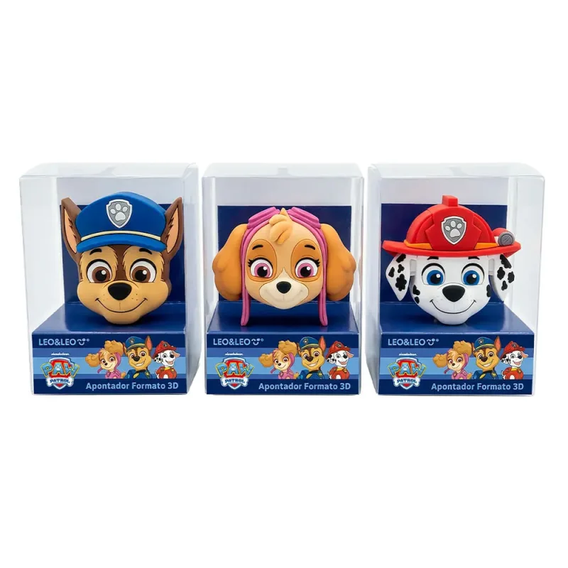 Apontador Formato 3d Patrulha Canina Leonora - LC - Papelaria