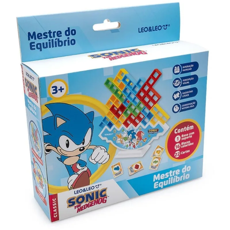 Jogo Diverso Sonic Mestre do Equilibrio