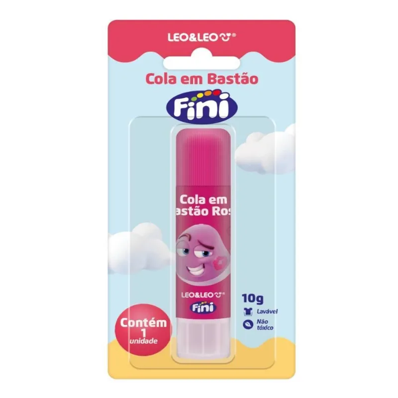Cola Bastão Colorida 10 Gramas Fini - Sortido