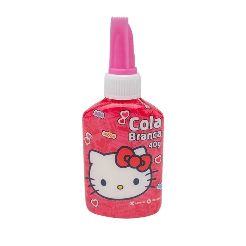 Cola Branca 40g Hello Kitty