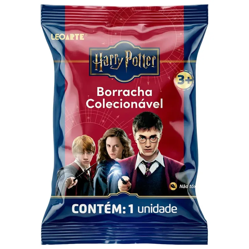 Borracha Surpresa Harry Potter 3d - LC - Papelaria